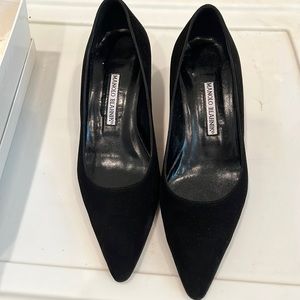 Manolo Blahnik Black Heels